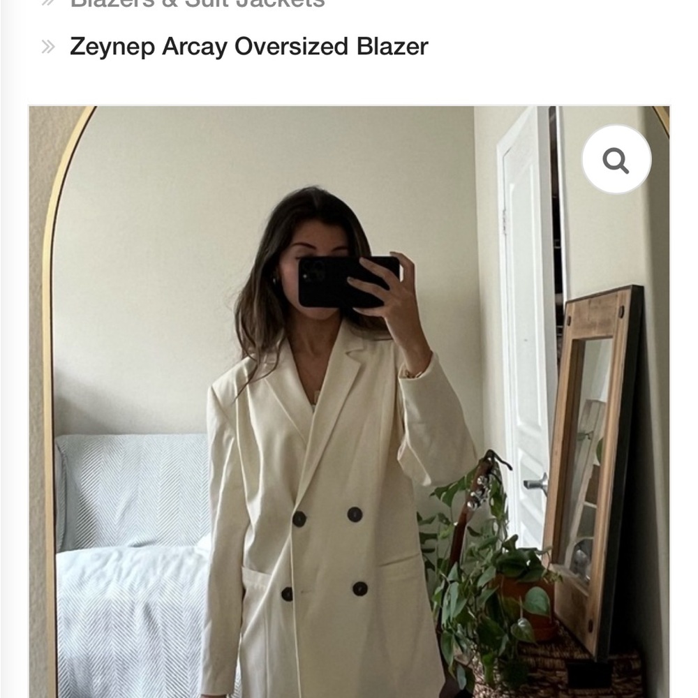 Zernep Arcay oversized Blazer